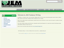 Tablet Screenshot of jemwriting.com